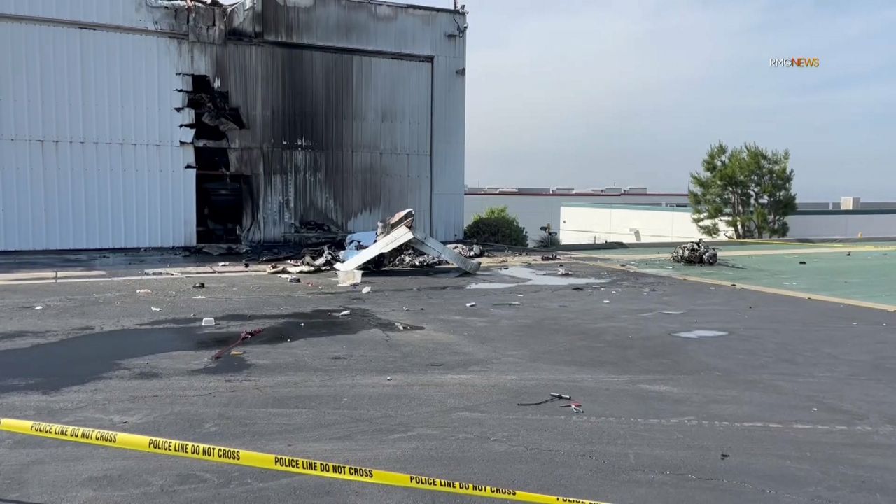 3 killed when small plane hits hangar at Upland airport